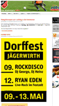 Mobile Screenshot of djk-jaegerwirth.de